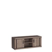 TV-LOWBOARD Dallas D-12 Trüffeleiche - Trüffeleichefarben, Holzwerkstoff (137/53/45cm)