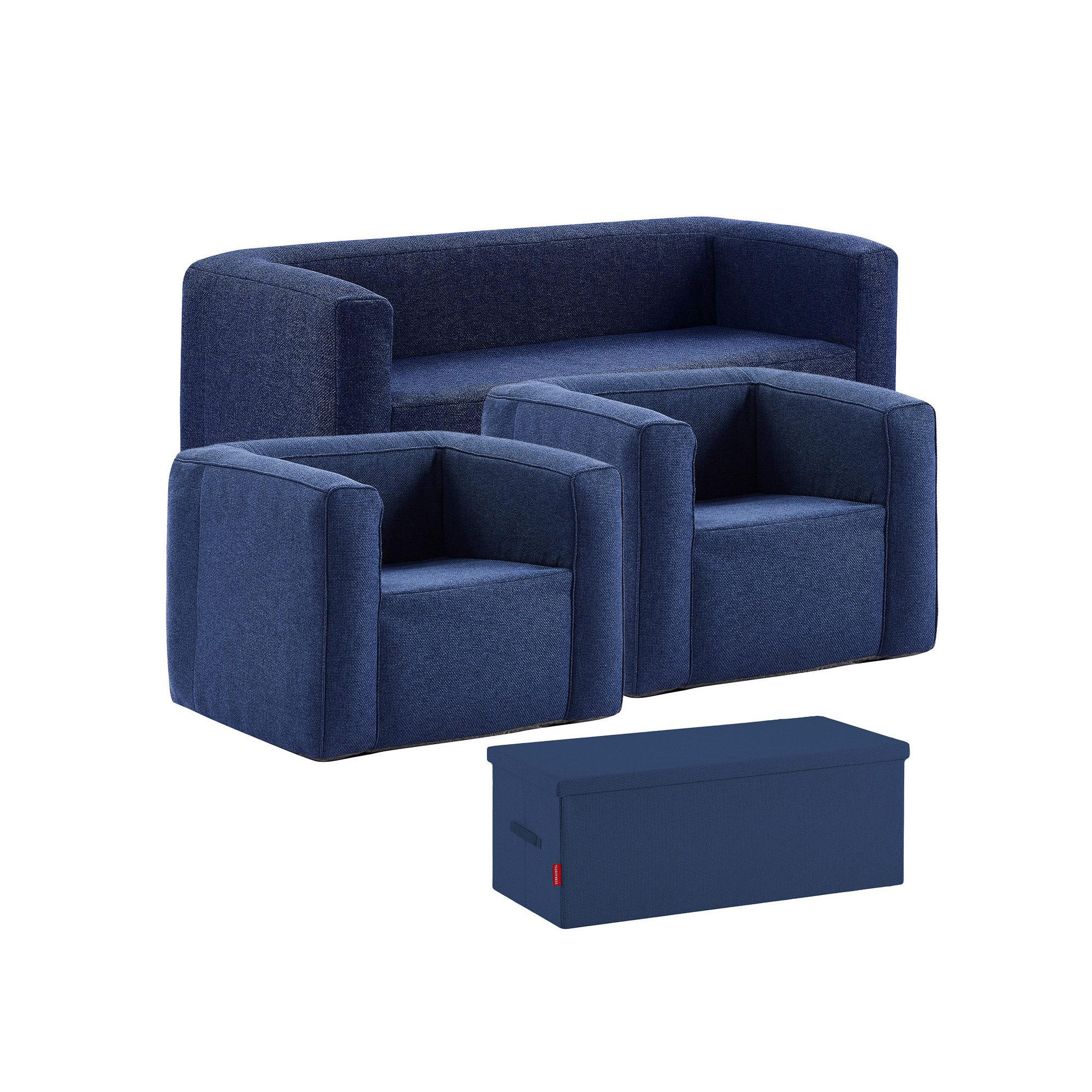 SOFA 5-sitzig aufblasbar - Innen- und Außenbereich - Blau - Blau, Kunststoff (66/78/175cm) - Terracotta