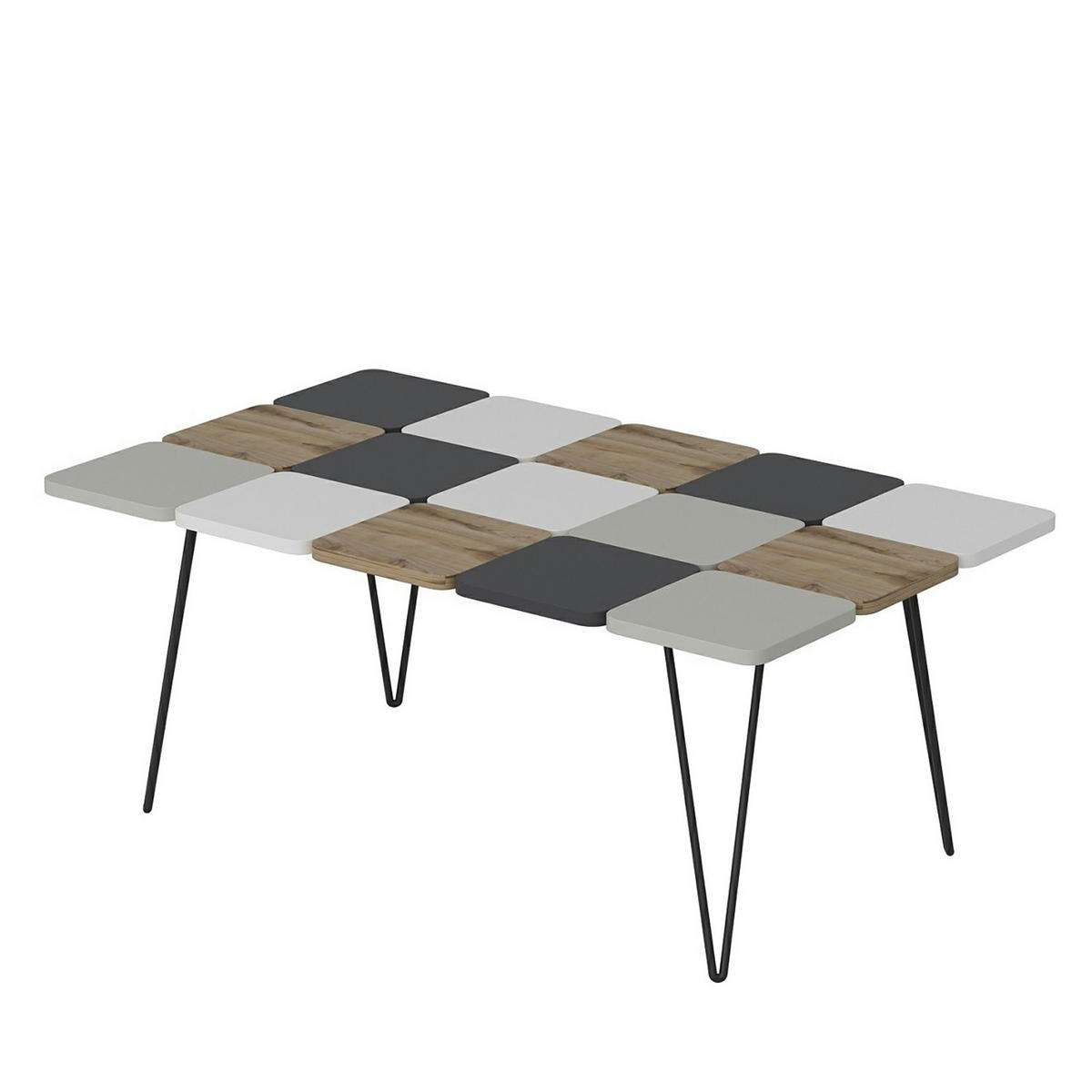 COUCHTISCH Give 110/66/44 - Multicolor, Holzwerkstoff (66/110/44cm) - [en.casa]