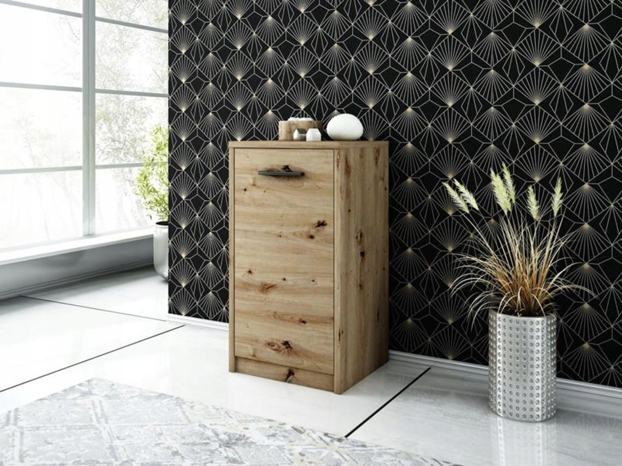 Thumbnail - Matkam Möbel Kommode, Eiche Artisan, Holzwerkstoff, 40x75x35 cm, Wohnzimmer, Kommoden & Sideboards, Kommoden