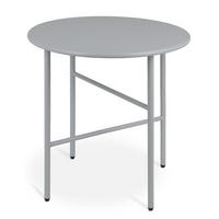 BEISTELLTISCH Finn Ø 44/46 cm Grau - Grau, Metall (44/44/46cm) - BoMoe
