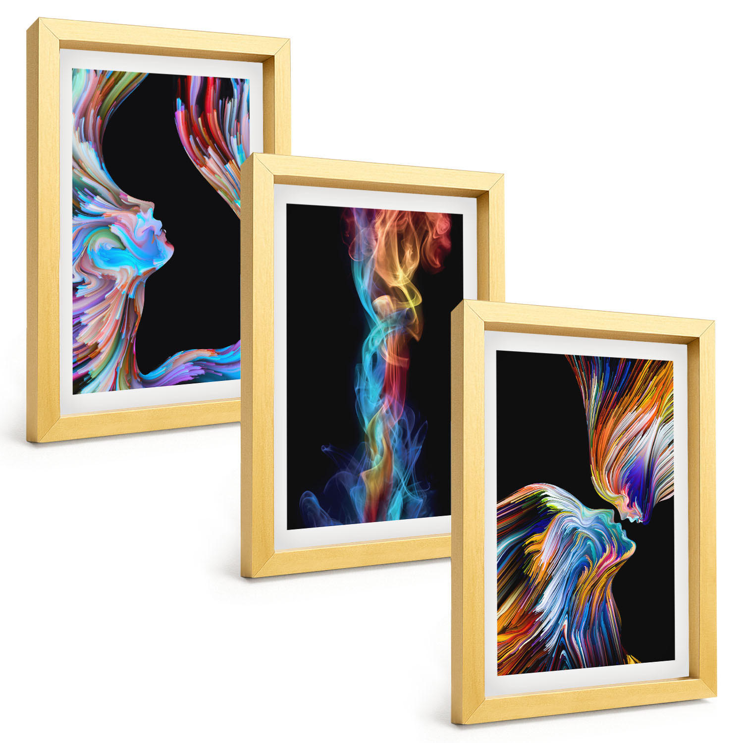 Tulup Bilder Gold 20x30 cm