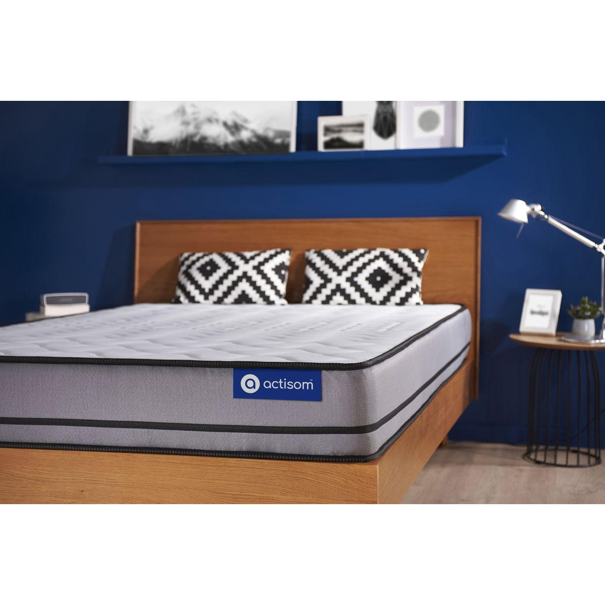 MATRATZE Actiflex night Taschenfederkern 100 x 190 cm h4 - Weiß, Textil (100/190cm) - ACTISOM