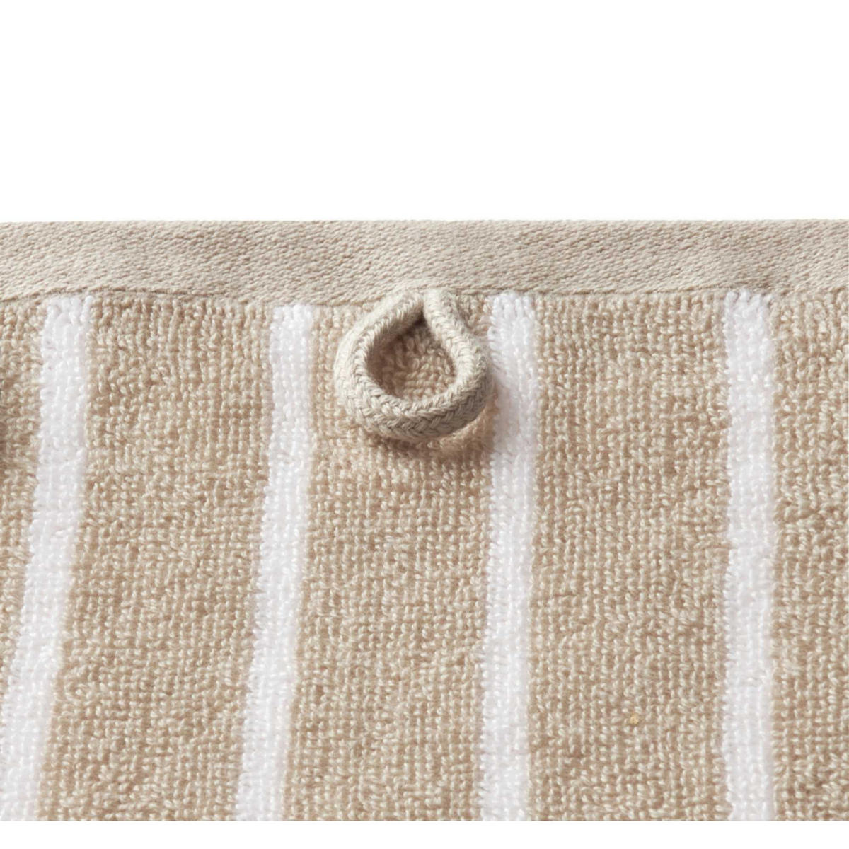 HANDTUCH NEEDLESTRIPE - Beige, Textil (50/100cm) - Musterring