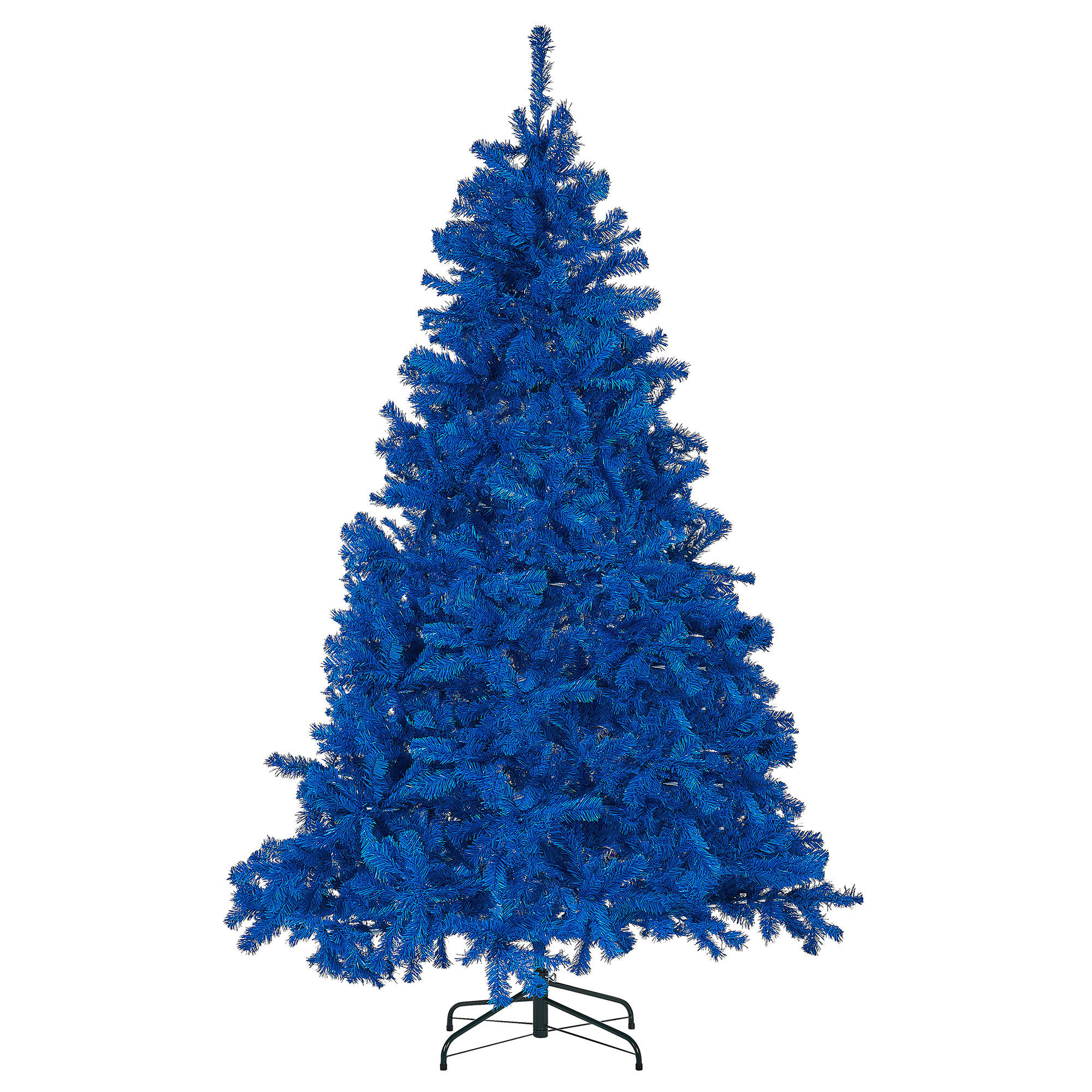 WEIHNACHTSBAUM 180 cm Blau Farnham - Blau, Kunststoff (180cm) - Beliani