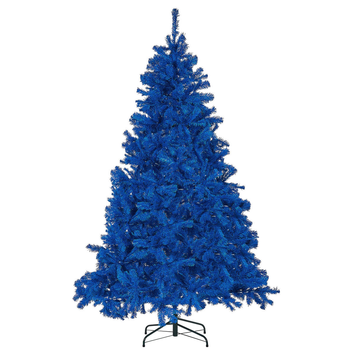 WEIHNACHTSBAUM 180 cm Blau Farnham - Blau, Kunststoff (180cm) - Beliani