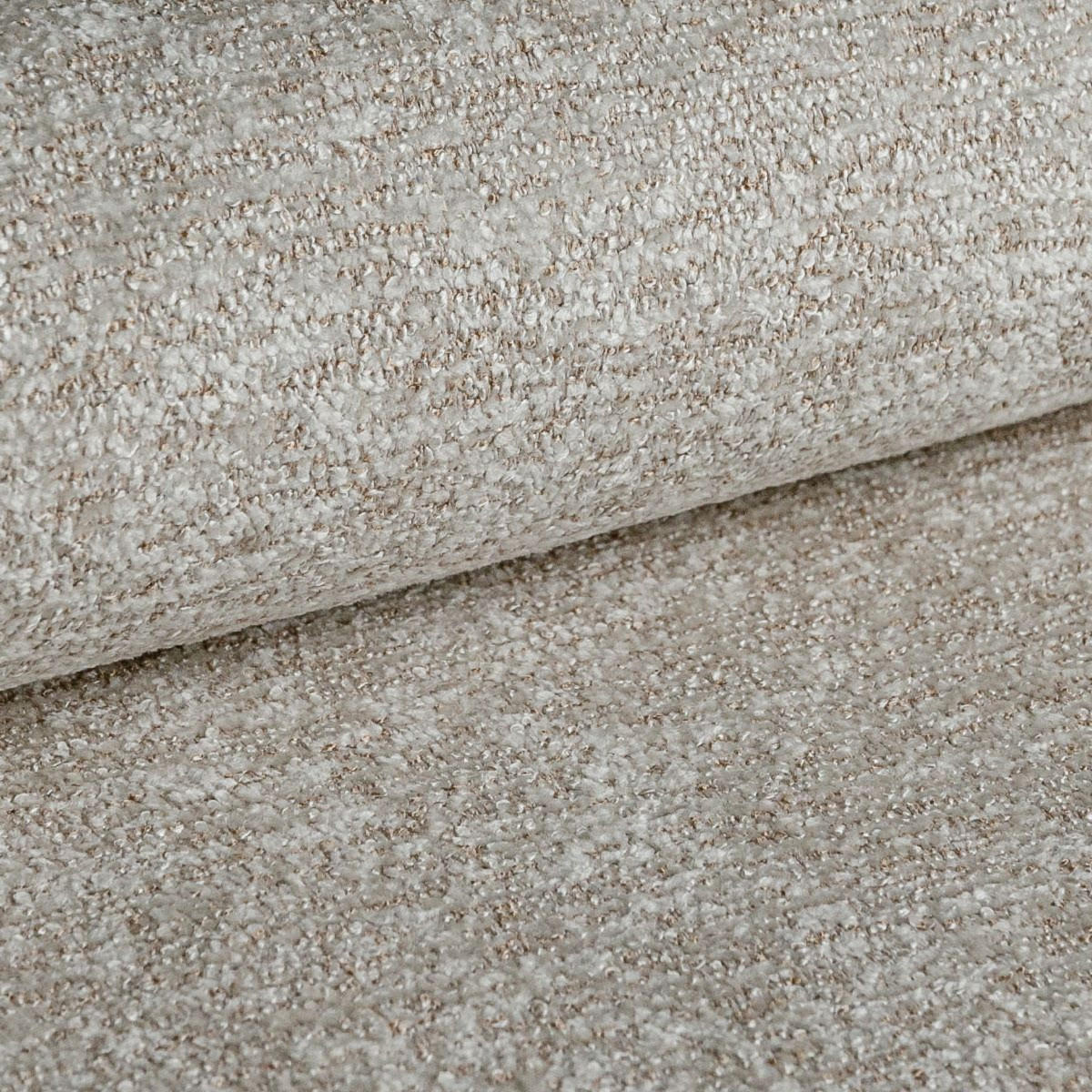 BOXSPRINGBETT BOHO II 140x200 cm, Hellbeige Bouclé, inkl. Topper & Bettkasten - Beige, Textil (140/200cm) - Excellent Home