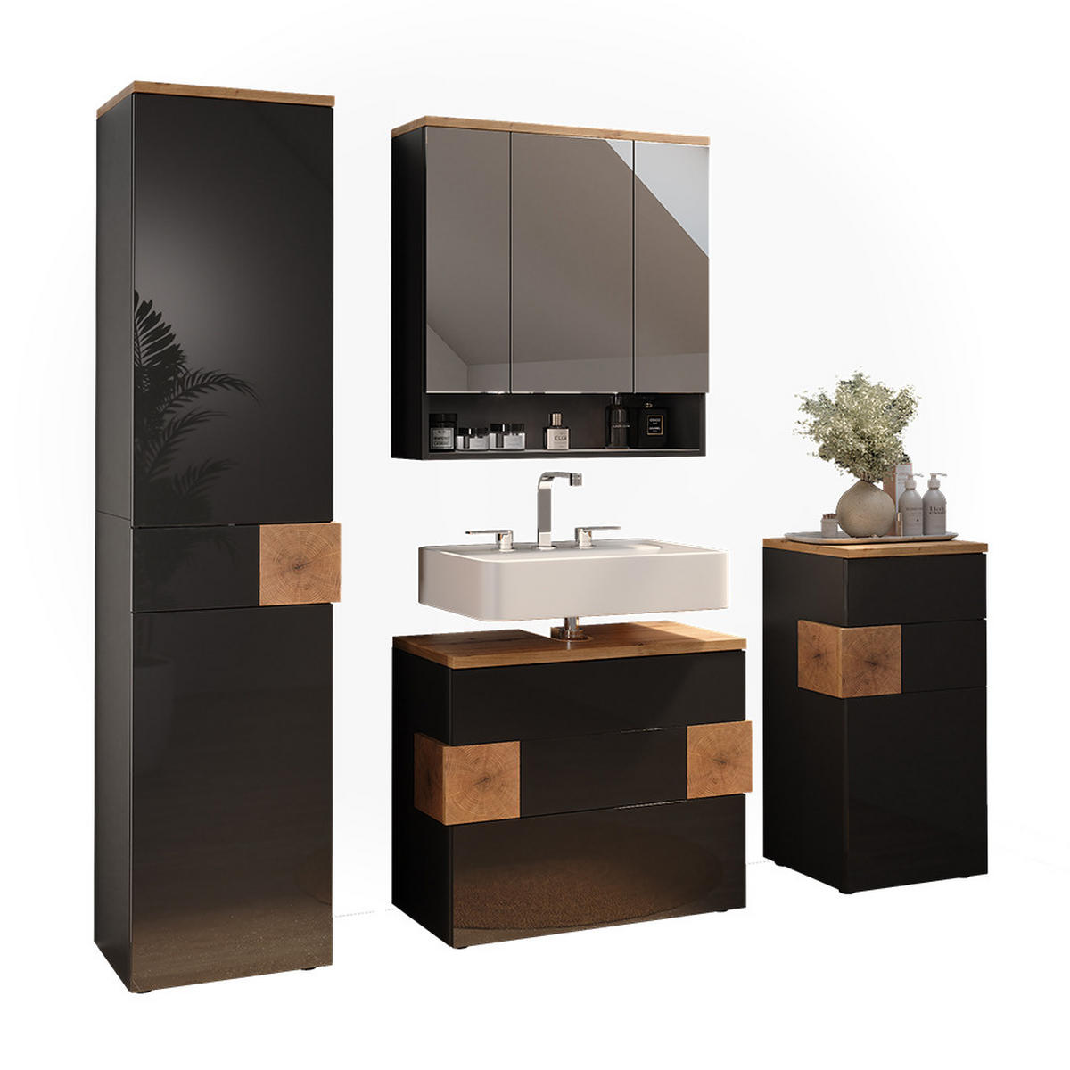 Anthrazit, Holzwerkstoff (70/64.5/37cm) - Vicco