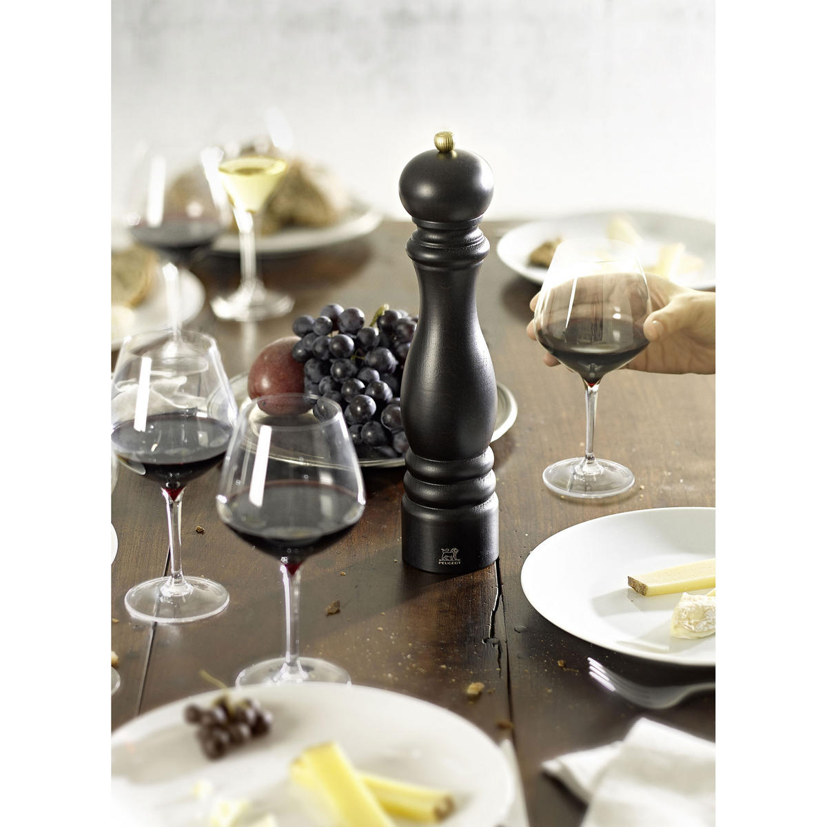 PFEFFERMÜHLE Paris 30cm Buchenholz Schokolade Stahlmahlwerk - Braun, Holz (6.7/30/6.7cm) - PEUGEOT