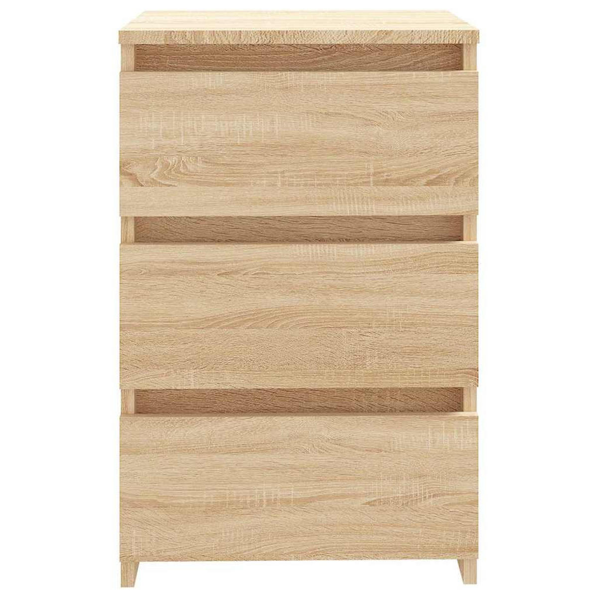 NACHTTISCH Sonoma-Eiche 40/35/62,5 Cm Holzwerkstoff - Hellbraun, Holzwerkstoff (35/62.5/40cm) - vidaXL