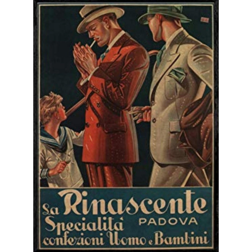POSTER La Rinascente Padova A3 Rahmenlos - Klar, Papier (29.7/5/42cm) - Nacnic