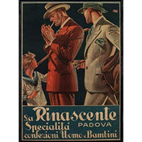 POSTER La Rinascente Padova A3 Rahmenlos - Klar, Papier (29.7/5/42cm) - Nacnic