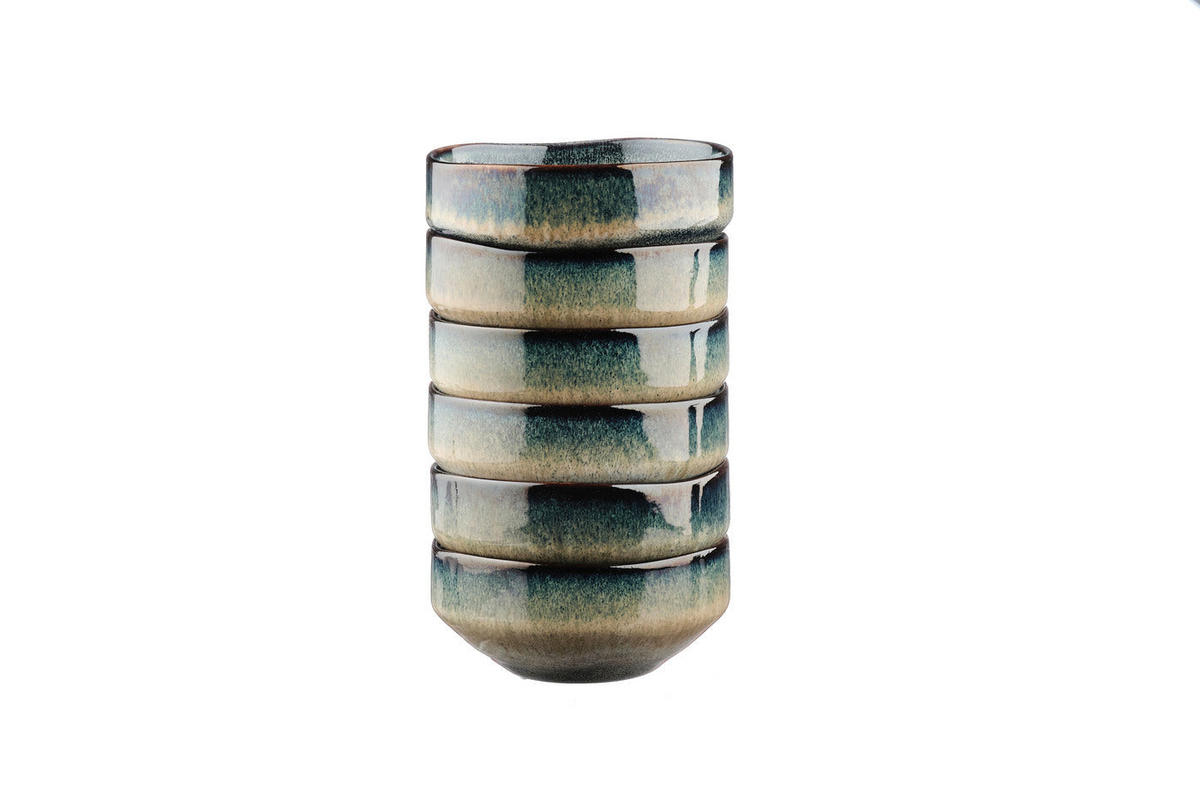 SCHALEN Genesis Ø11cm - 6er-Set - Erde - Grau, Keramik (11cm) - Björn