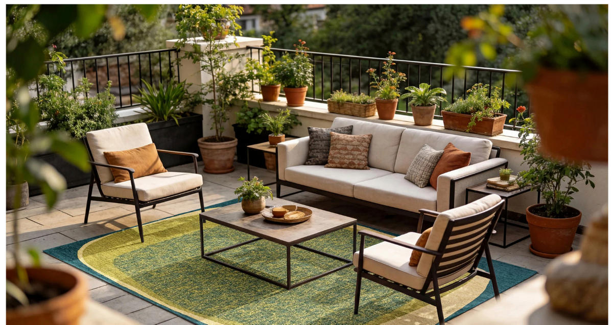 TEPPICH modern Flachgewebe AGATE Grün 240 x 340 cm - Grün, Textil (240/340cm) - Novatrend