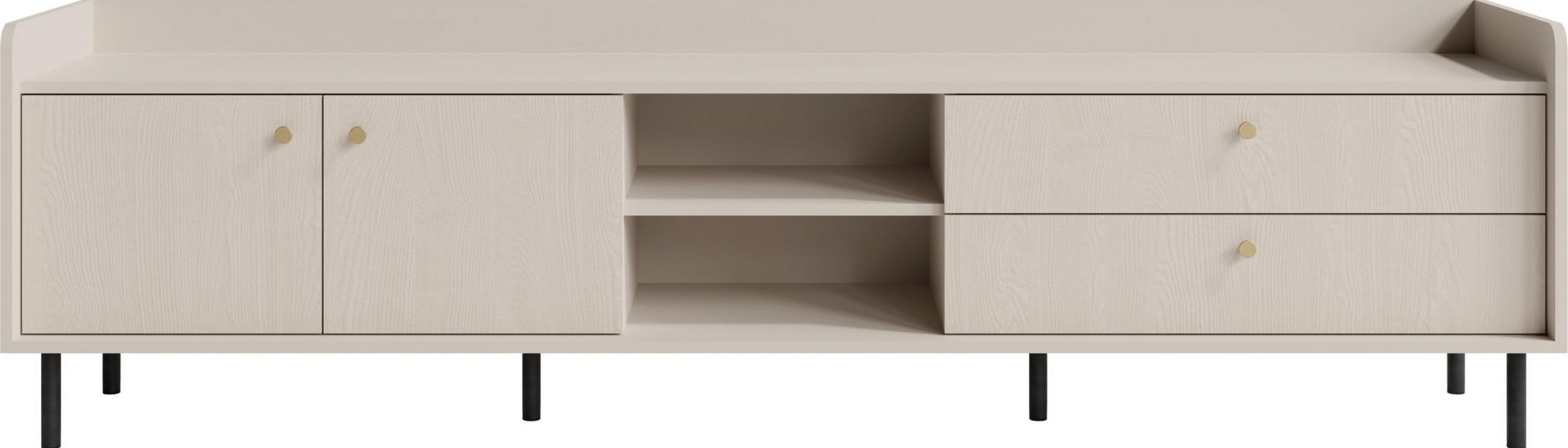Masseno Lowboard Beige 210x59x42 cm