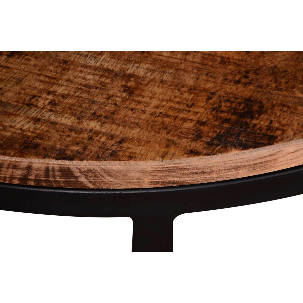 MÖBELSET Couchtisch Fermo und Ohrensessel Marconia dunkelgrau - Dunkelgrau/Schwarz, Holz/Textil (58/45/58cm) - bene living