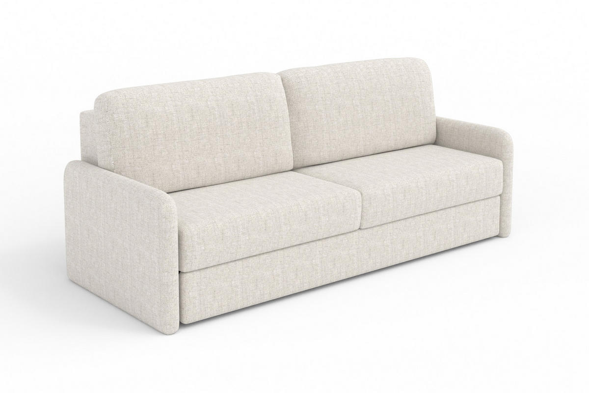 2-SITZER SOFA BIANCO 215 cm breit in Stoff Anthrazit - Anthrazit, Holzwerkstoff/Textil (215/90/92cm) - Deine Möbel 24
