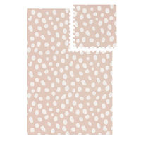 SPIELMATTE Savannah Rosa 120x180 cm - Rosa, Kunststoff/Textil (120/180cm) - Lytte