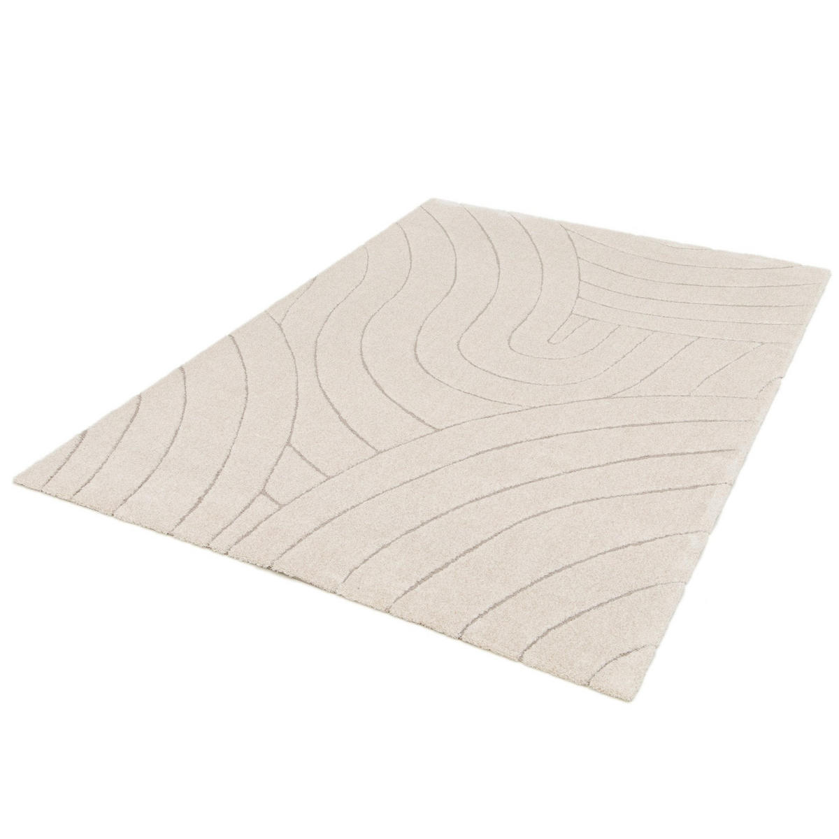 TEPPICH Designer extrem weich beige - Beige, Textil (200/290cm) - AFK Living
