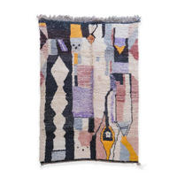 BERBERTEPPICH aus reiner Wolle 180x 260 cm - Multicolor, Naturmaterialien (180/260cm) - AFK Living