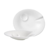 SPAGHETTI-TELLER Pasta Passion weiß 31 x 27 cm 2er Set - Weiß, Keramik (1cm) - Villeroy & Boch