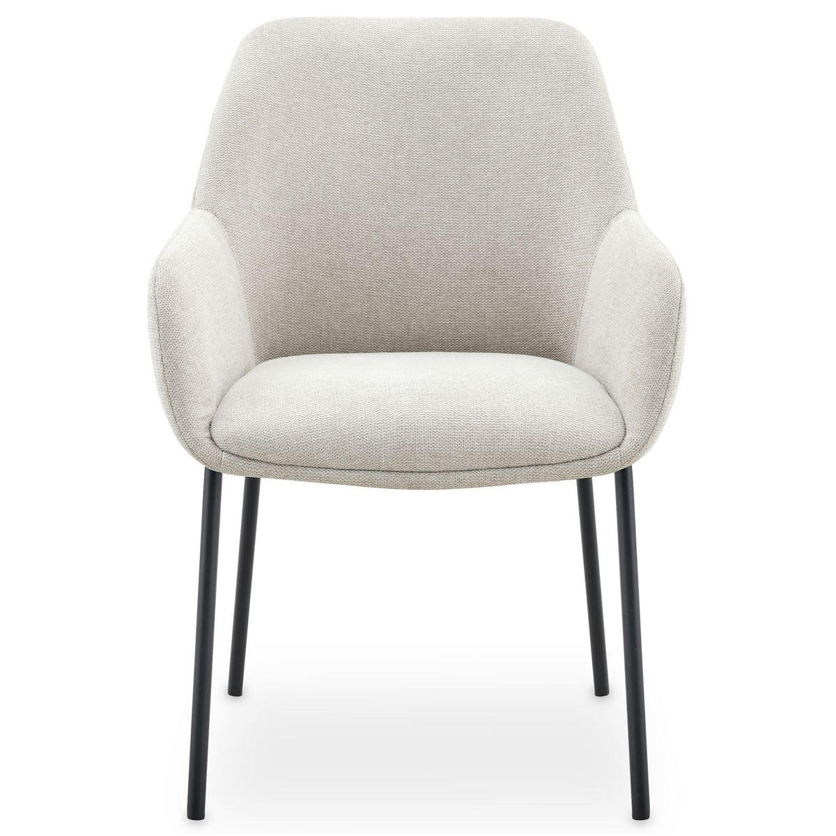 ESSZIMMERSTÜHLE TURSI 2er-Set beige - Beige, Textil (56/83/55cm) - IDIMEX