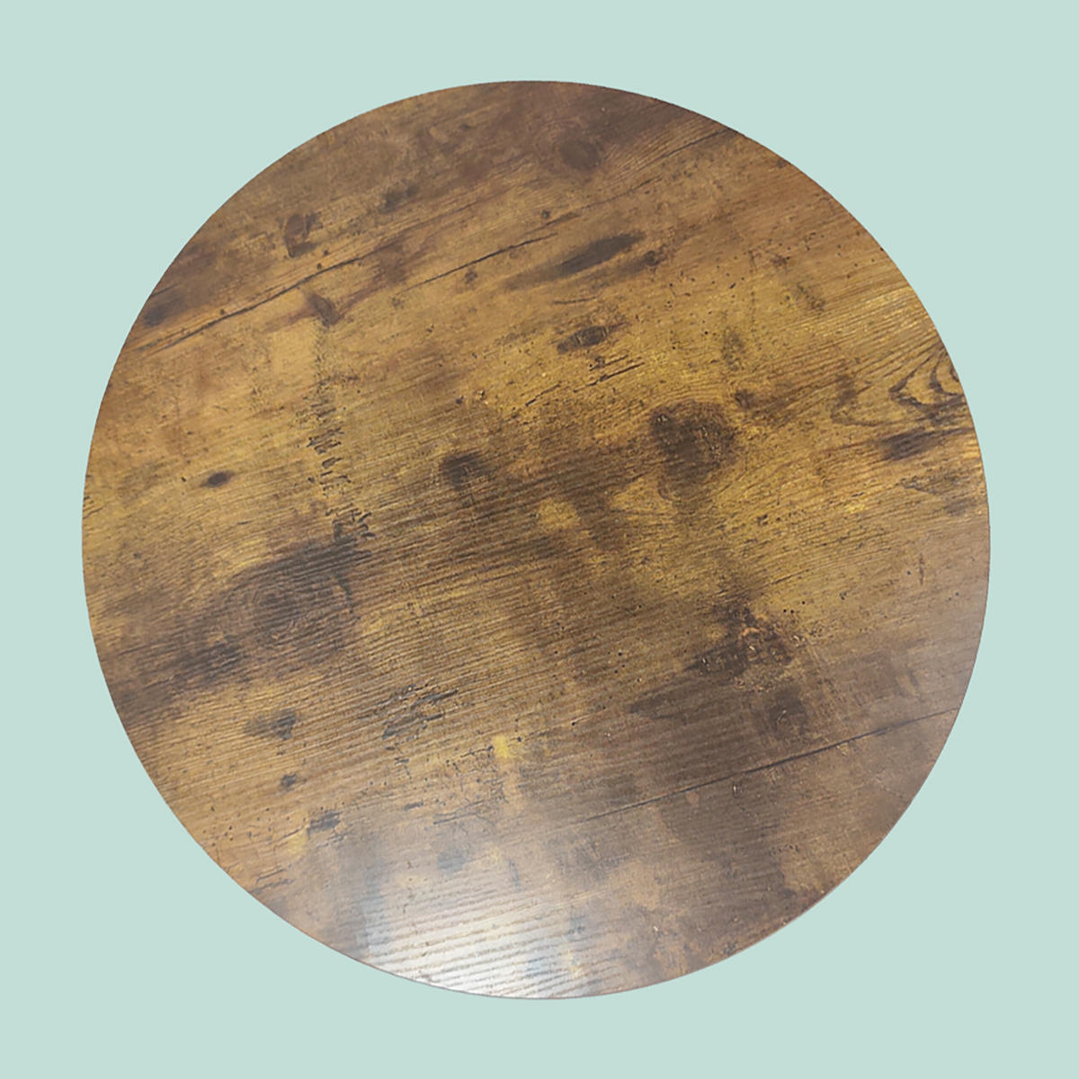 BEISTELLTISCH - Dunkelbraun, Holzwerkstoff/Metall (55/55/55cm) - Relaxdays