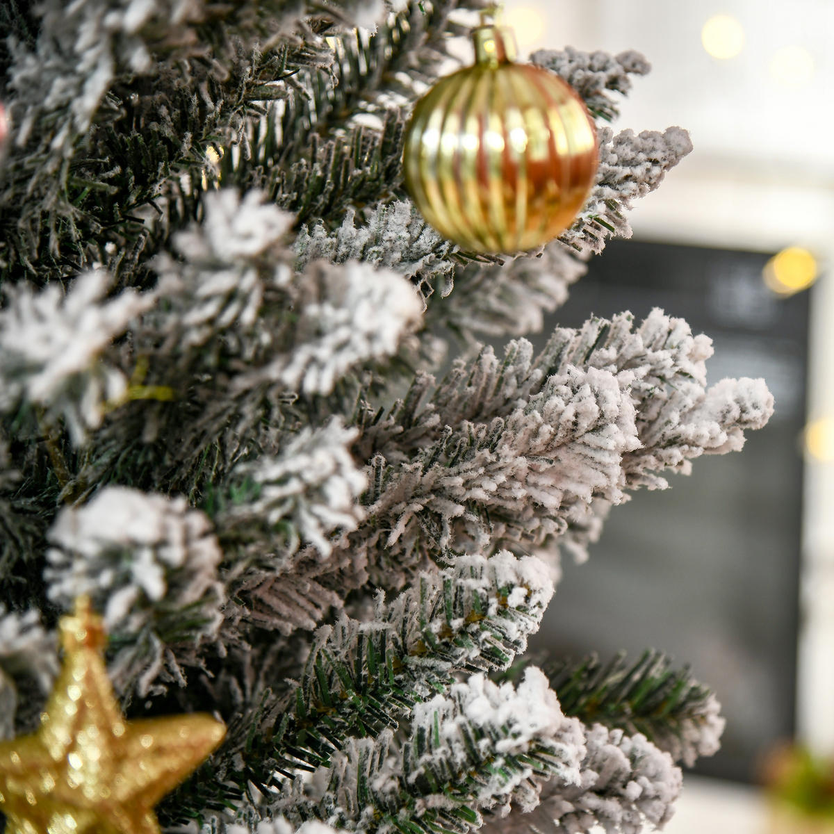 WEIHNACHTSBÄUME Grün 55.0/55.0/180.0cm - Grün, Kunststoff (180cm)