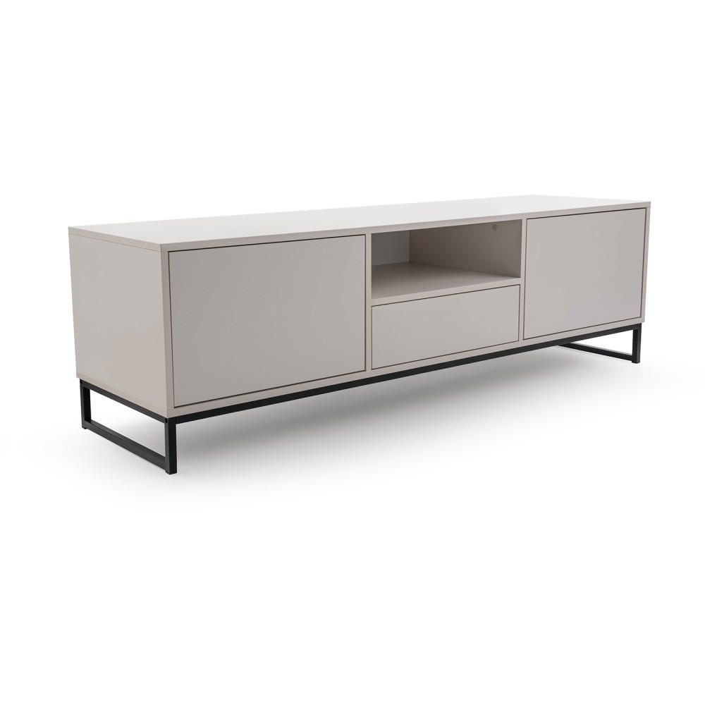 Thumbnail - Beautysofa Lowboard, Beige, Sand, Holzwerkstoff, 1 Schubladen, 160x48.5x45 cm, Wohnzimmer, Wohnwände, Lowboards, Lowboar...