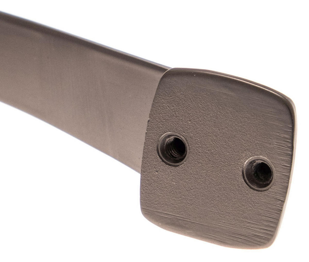 MÖBELGRIFF BA 128/160mm Küchengriff dunkel gebürstet Schrankgriff Industrie-Look - Braun, Metall (1.5/2.8/17cm) - Livingpoint24