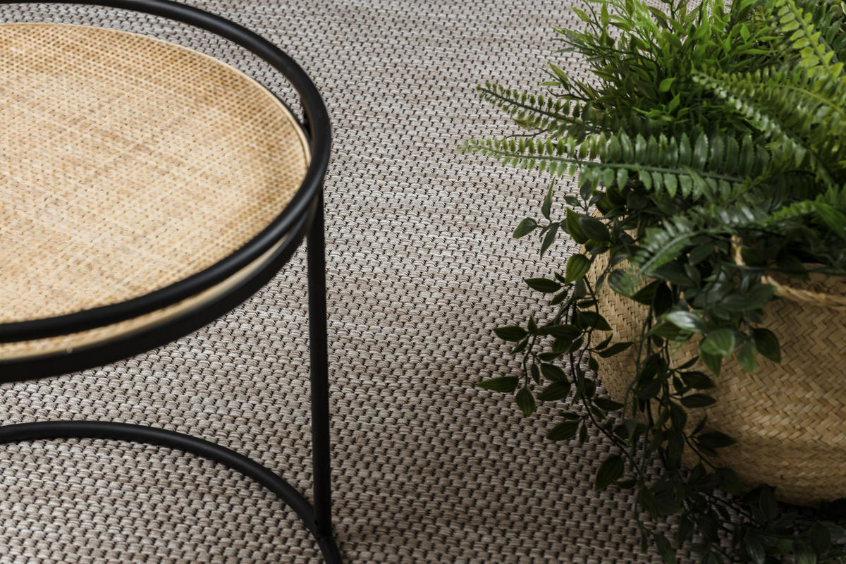 TEPPICH Floorlux 240/330 cm - Grau, Textil (240/330cm) - rugsX