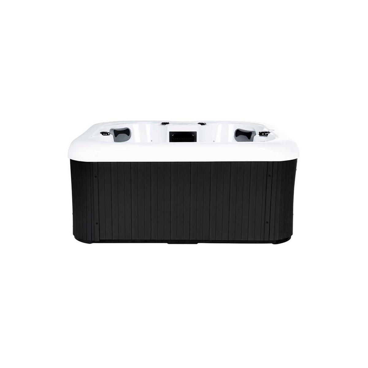 OUTDOOR Whirlpool SEA STAR PURE 180 x 160 cm für 4 Personen - Anthrazit, Kunststoff (160/79/180cm) - Home Deluxe