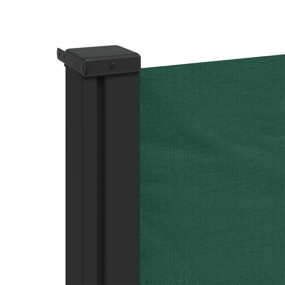 SEITENMARKISE Ausziehbar Dunkelgrün 100/300 Cm - Grün, Textil (100/300cm) - vidaXL