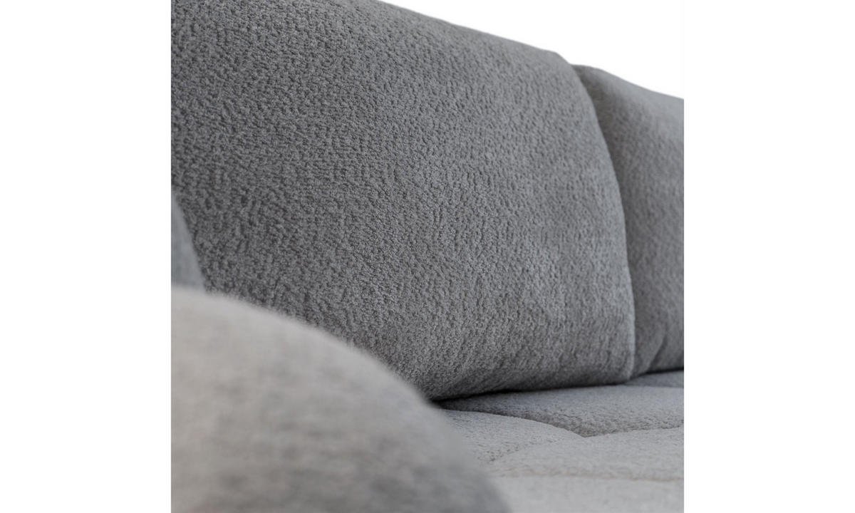 ECKSOFA MALIBU XL 275/150/87 cm Coral 75 - Grau, Textil (275/150cm) - Lookway