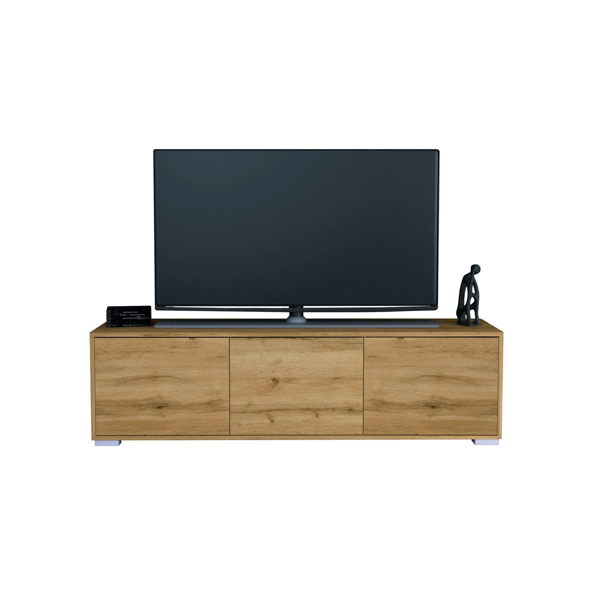 InnoFurn Tv-Board Eiche Wotan 152.5x43x37 cm