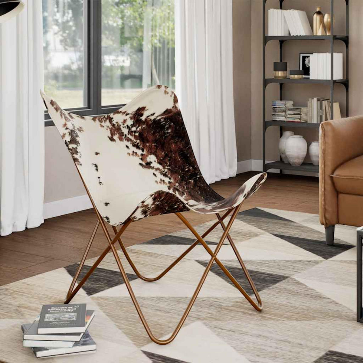 STUHL Ergonomisch Braun Ler - Braun, Leder (66/90/74cm) - vidaXL