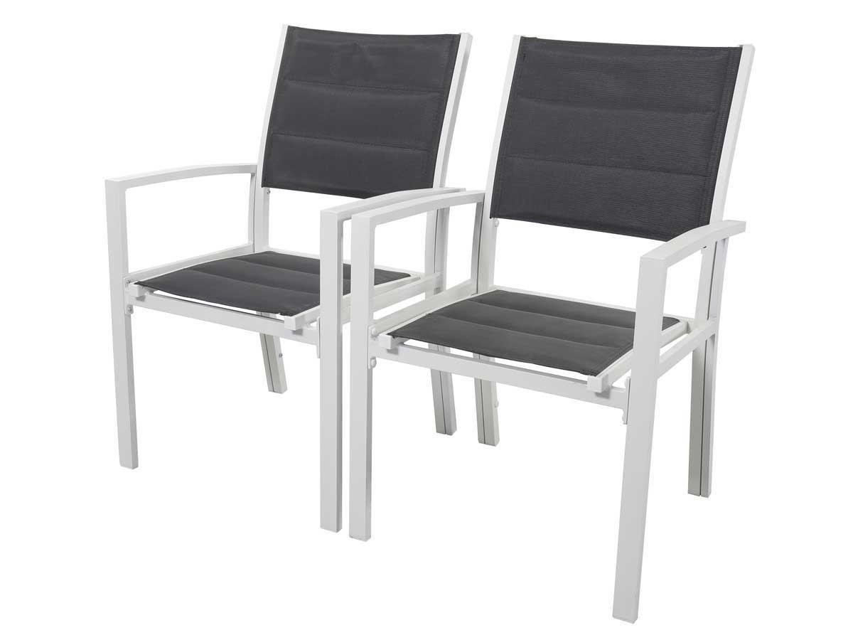 GARTENSESSEL brazil / canaries Dunkelgrau - Dunkelgrau, Metall (62/90/57cm) - Habitat Garten