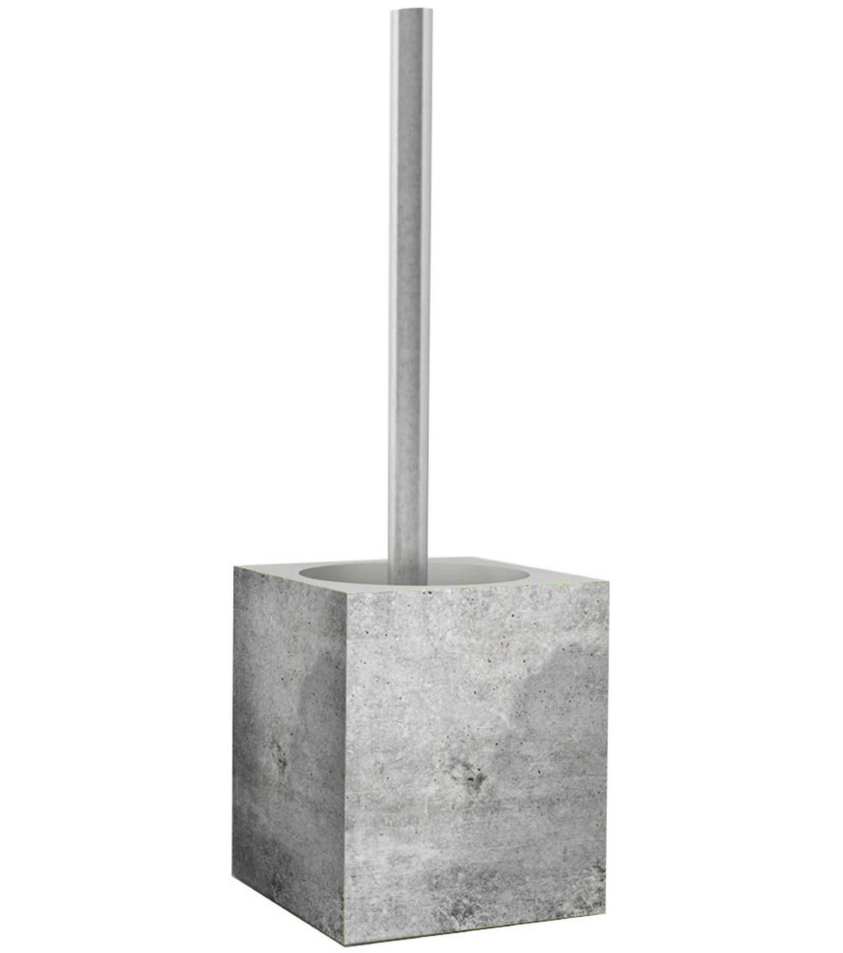 BADEZIMMER Set Beton - Grau, Kunststoff (7/17/7cm) - Sanilo
