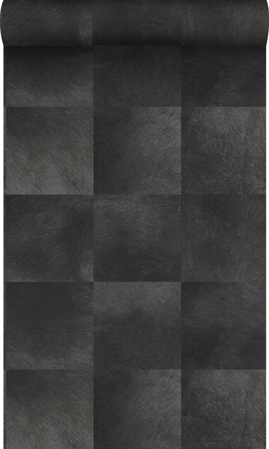 TAPETE Tierhautmuster 53 cm x 10.05 m - Schwarz, Papier (53/1000cm) - Origin Wallcoverings