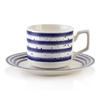 TASSE Joy blau 6er Set 42/18/7 cm Porzellan - Blau, Keramik (0.21L) - Mondex