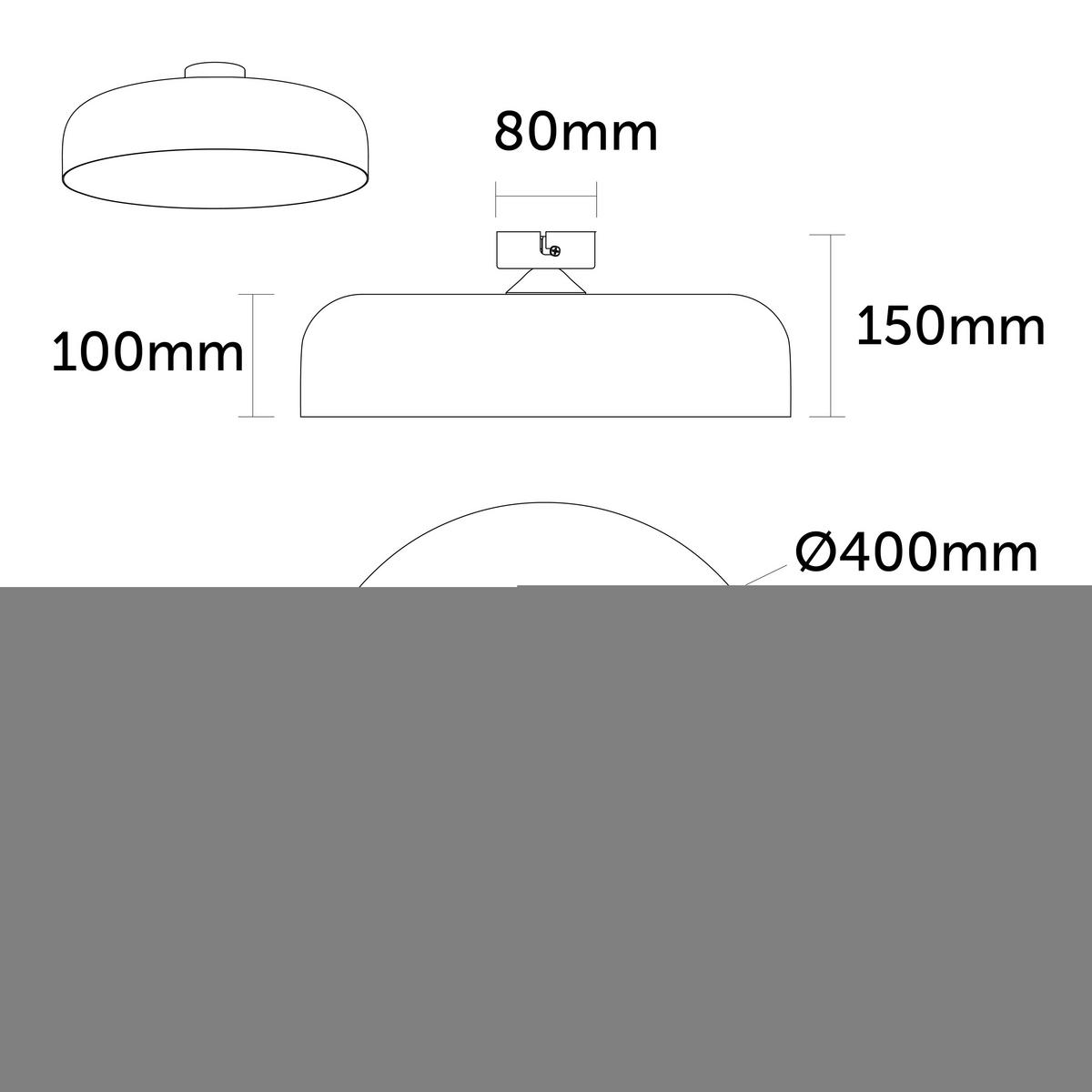 DECKENLEUCHTE Tuzzi - Goldfarben, Metall (40/40/12cm) - Lumicom