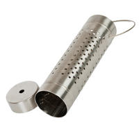 GRILLZUBEHÖR Räucherbox Edelstahl - Edelstahlfarben, Metall (6.3/23.1cm) - Grillgott