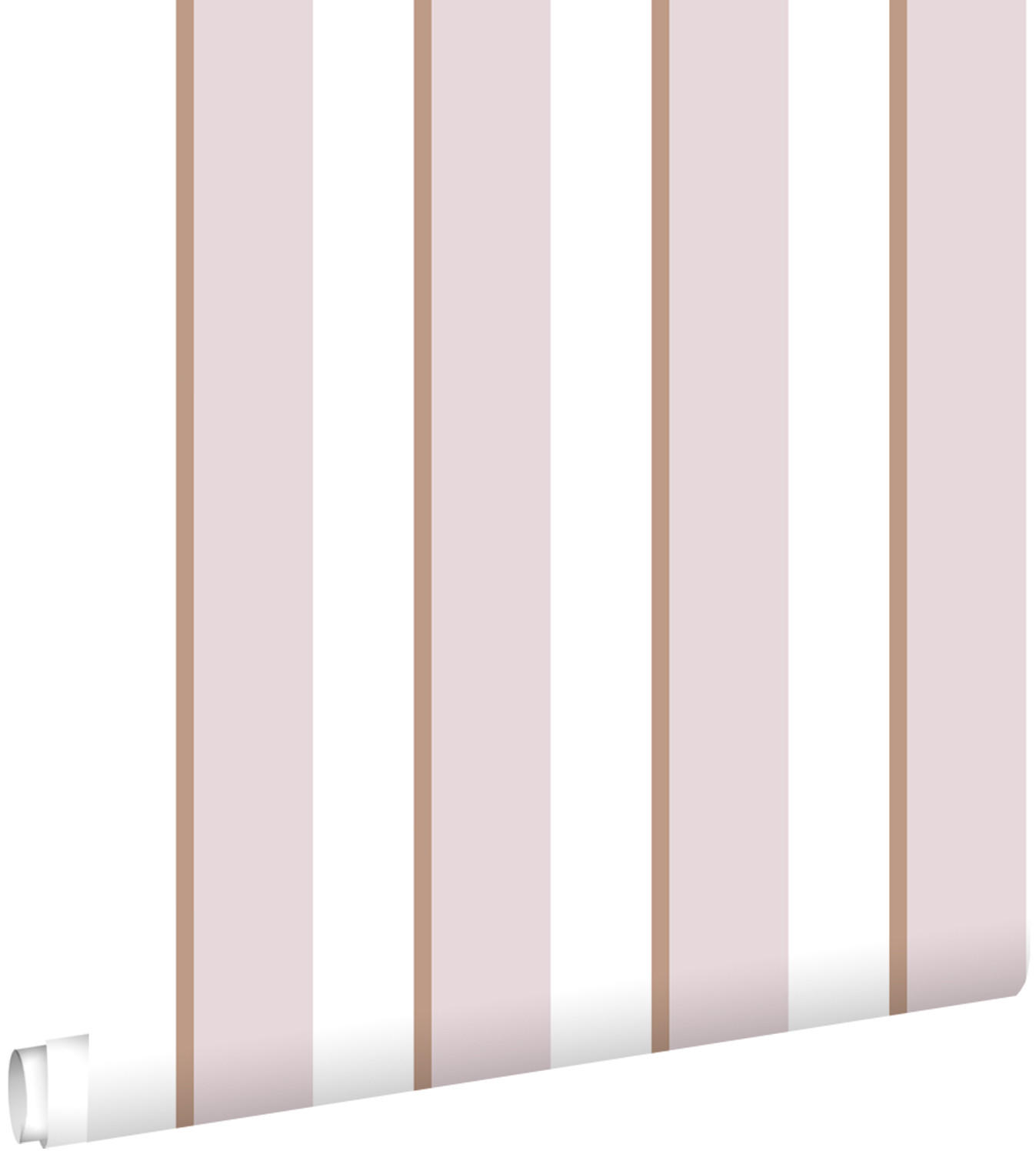 TAPETE Streifen 50 x 900 cm - Lila, Papier (50/900cm) - ESTAhome
