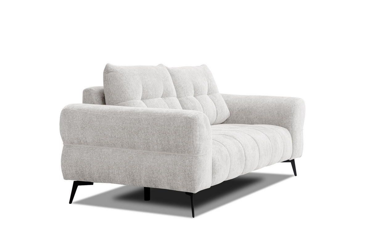 SOFA SALVINI 2,5-Sitzer, ecru - Ecru, Holz/Textil (206/88/99cm) - Courtois Laville