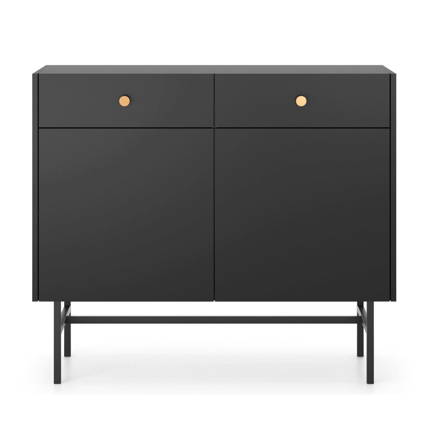 Selsey KOMODA Divenos černá 104 cm