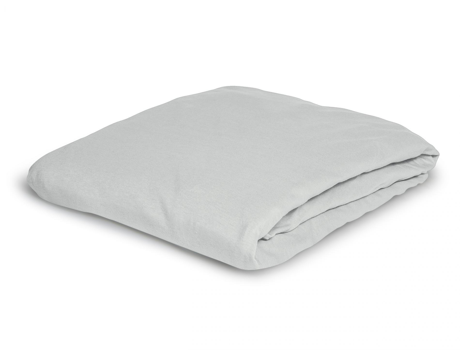 SPANNBETTTUCH NEPTUN 0005 - Silberfarben, Textil (100/200cm) - Irisette