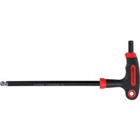 SCHRAUBENDREHER MIT T-GRIFF UND SEITLICHER KLINGE | INNENSECHSKANT / - Multicolor, Kunststoff/Metall (1/1cm) - BGS technic