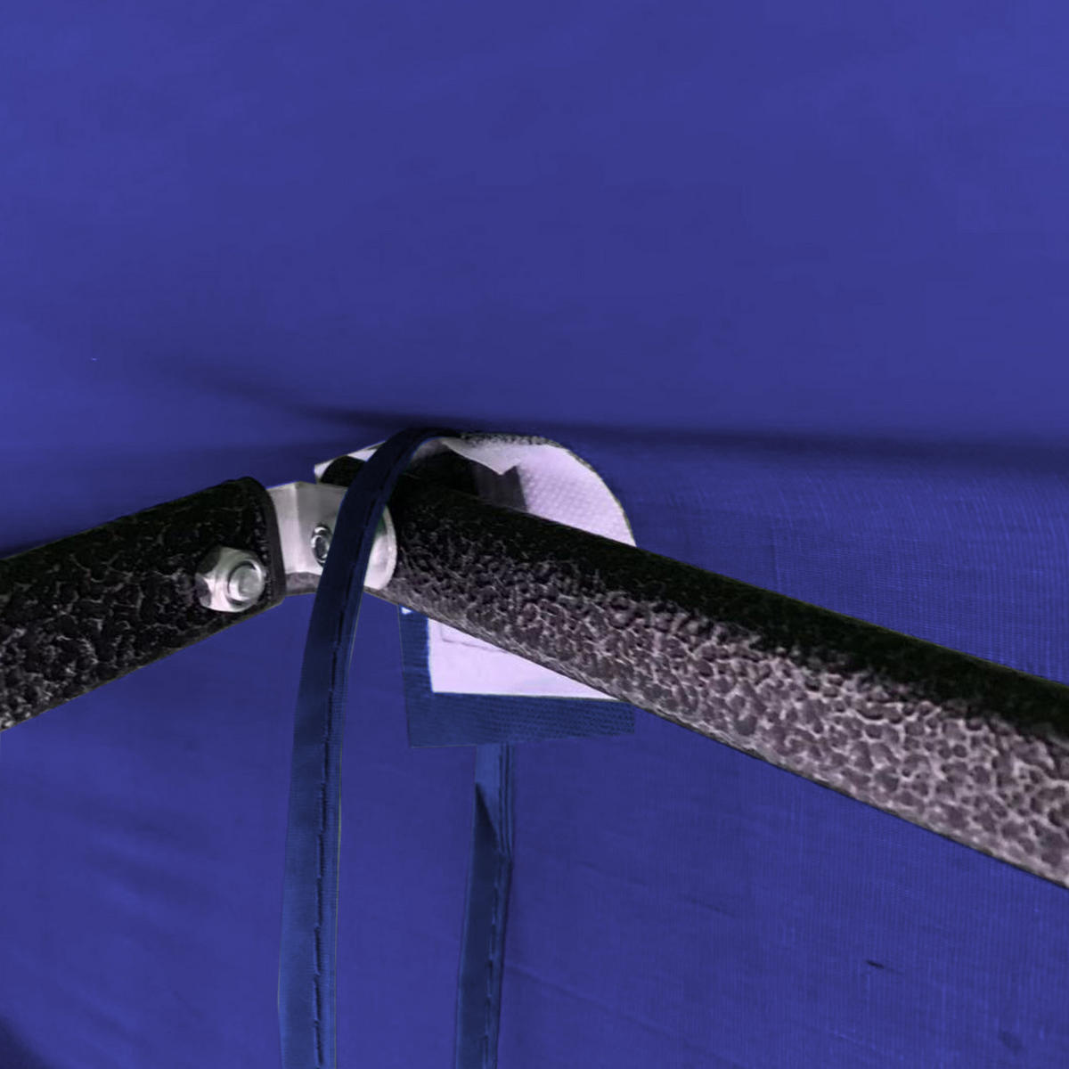 FALTPAVILLON Blau 300/300/310 cm - Blau, Metall (300/310/300cm) - Mobili Rebecca
