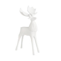 FIGURINE Aspenio - Weiß, Kunststoff (18.5/34/19.5cm) - home&you