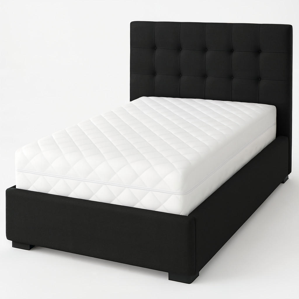 FEDERKERNMATRATZE 100x200 Veluna plus 17CM - Weiß, Holzwerkstoff (100/200cm) - roe furniture
